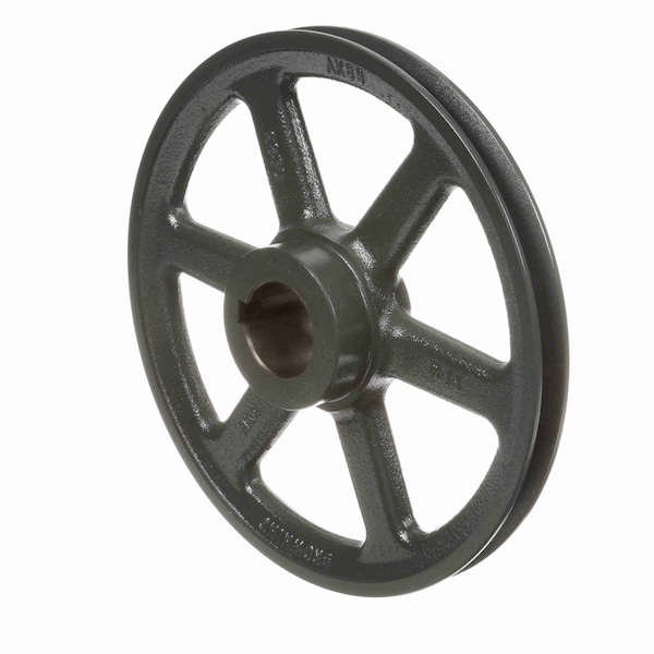 1 Groove Cast Iron Fhp - Finished Bore Sheave, AK89X 1 7/16